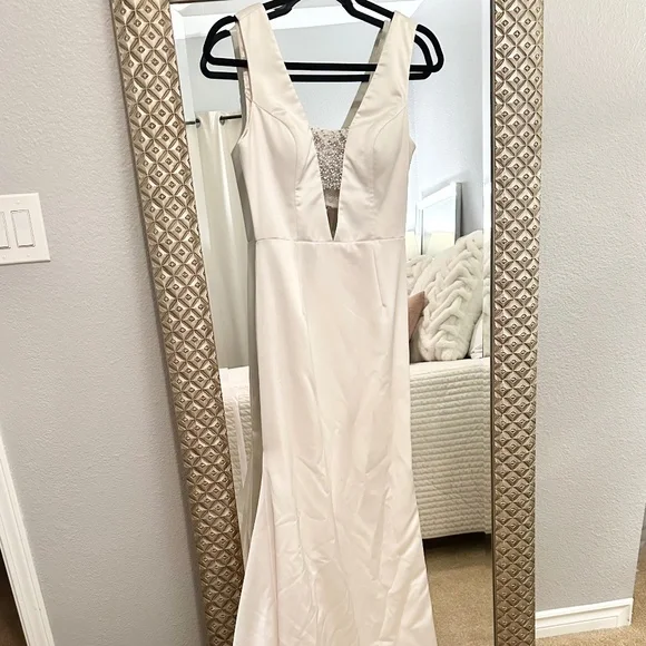 the mask cameron diaz gold dress Cherished Vintage
